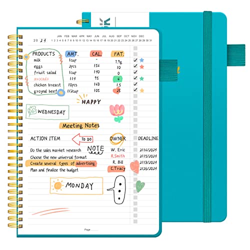 Regolden-Book To Do List Hardcover Notebook, To Do List Planner to...