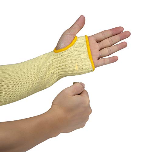 Kevlar Welding Sleeves, Cut and Heat Resistant Kevlar Arm Guards F...
