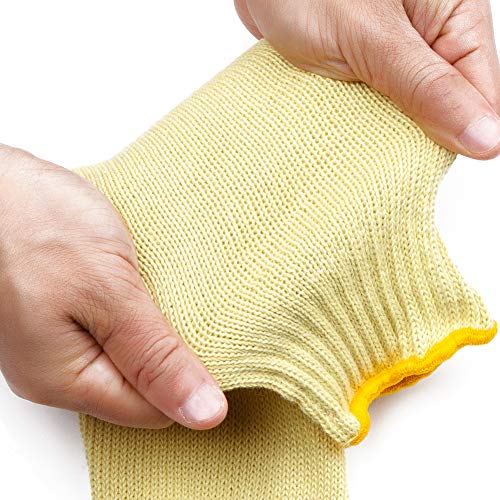 Kevlar Welding Sleeves, Cut and Heat Resistant Kevlar Arm Guards F...