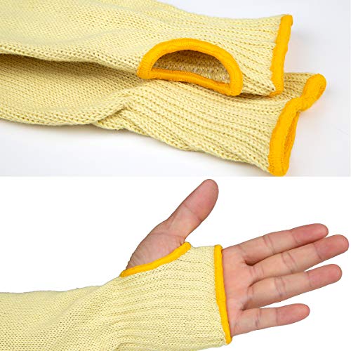 Kevlar Welding Sleeves, Cut and Heat Resistant Kevlar Arm Guards F...