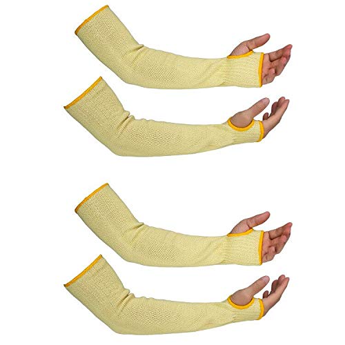 Kevlar Welding Sleeves, Cut and Heat Resistant Kevlar Arm Guards F...