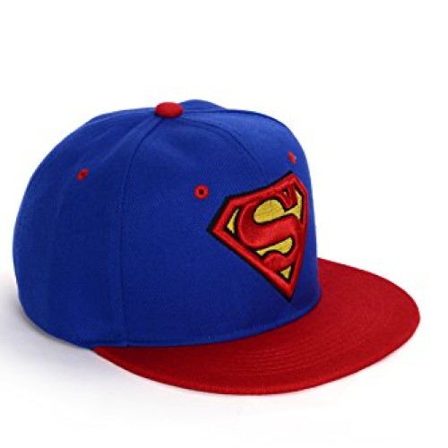 REINDEAR Superman Baseball Cap Hip-hop Snapback Hat Blue-Red