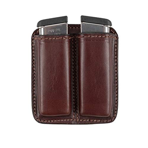 Relentless Tactical Leather Double Magazine Holder | Made in USA |...