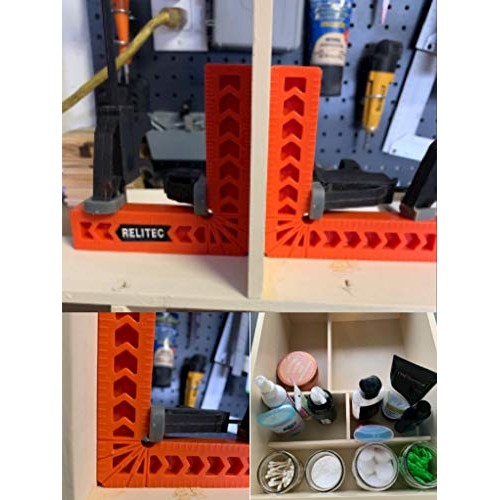 Relitec Positioning Squares, Right Angle Clamp, 90 Degree Corner C...