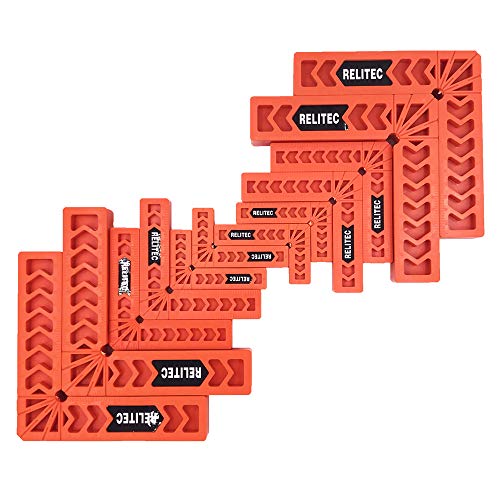 Relitec Positioning Squares, Right Angle Clamp, 90 Degree Corner C...