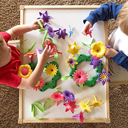 Remoloof Flower Garden Building Toys BPA-Free 148PCS Girls Creativ...