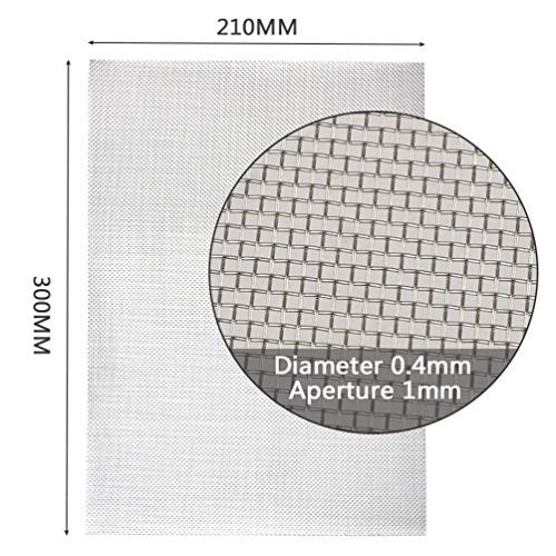 REMOPEST 304 Stainless Steel Wire Mesh, Air Vent Mesh, Hard and He...