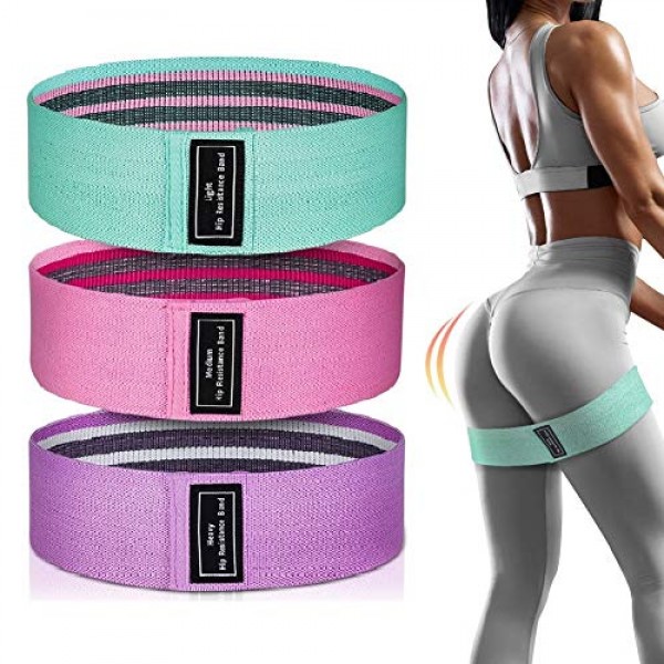 Renoj Booty Bands, Exercise Bands for Legs and Butt, Resistance Ba...
