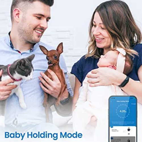 RENPHO Scale for Body Weight, Digital Weighing Elis Scales with Bo...