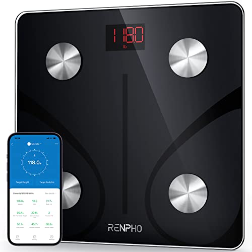 RENPHO Smart Scale for Body Weight, Digital Bathroom Scale BMI Wei...