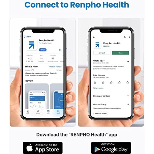 RENPHO Smart Tape Measure Body with App Bluetooth Measuring Tapes ...