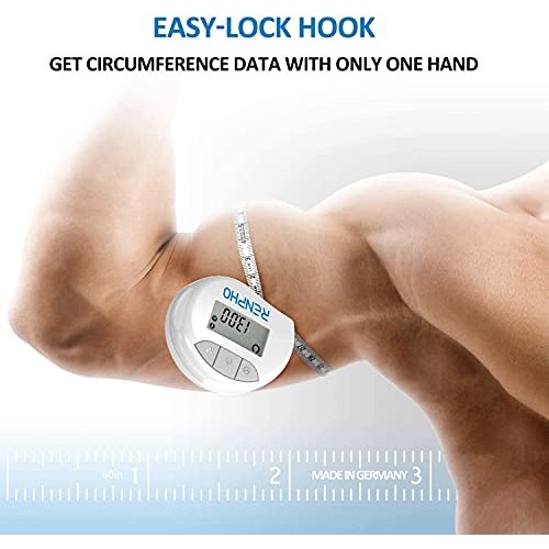 RENPHO Smart Tape Measure Body with App Bluetooth Measuring Tapes ...