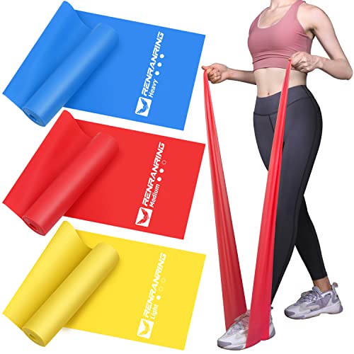5.9FT Resistance Bands Set, Exercise Bands for Physical Therapy, Y...