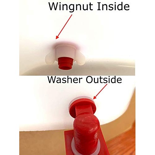 RentACoop Automatic Chicken Water Nipple Cup Waterer Kit for Poult...