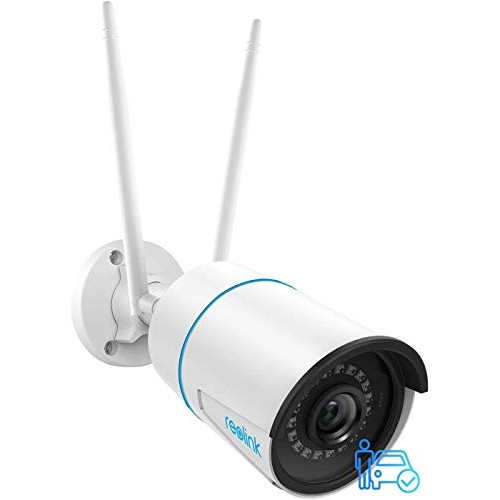 Reolink Plug-in Outdoor WiFi Security Camera, 5MP HD Dual Band Wir...
