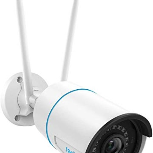 Reolink Plug-in Outdoor WiFi Security Camera, 5MP HD Dual Band Wir...