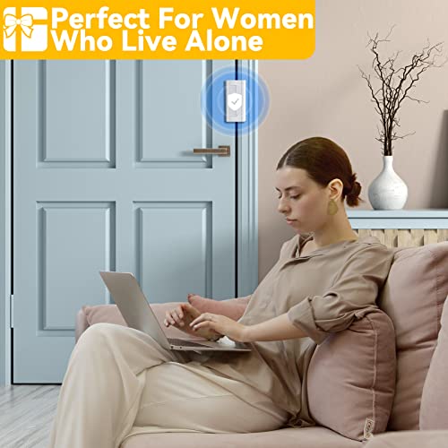 2 Pack Home Security Door Lock Withstand 800 lbs for Inward Swingi...