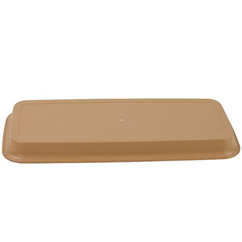 rescozy 12 Inch Outside Length Plastic Rectangular Planter Tray ...