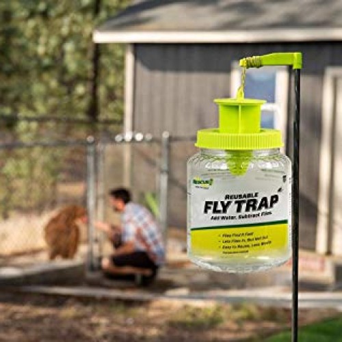 RESCUE! Outdoor Non-Toxic Reusable Fly Trap Attractant Refill - 2 ...