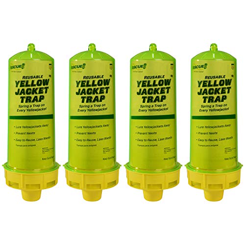 RESCUE! Reusable Yellowjacket Trap - 4 Pack