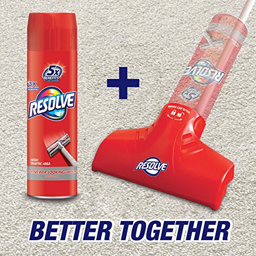 Resolve High Traffic Carpet Foam, 22 oz Can, Cleans Freshens Softe...