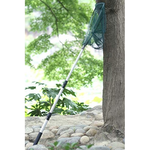 RESTCLOUD Fishing Landing Net with Telescoping Pole Fishing Net Fr...
