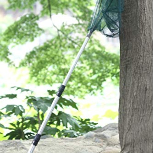 RESTCLOUD Fishing Landing Net with Telescoping Pole Fishing Net Fr...
