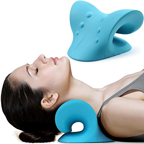RESTCLOUD Neck and Shoulder Relaxer, Cervical Traction Device for ...