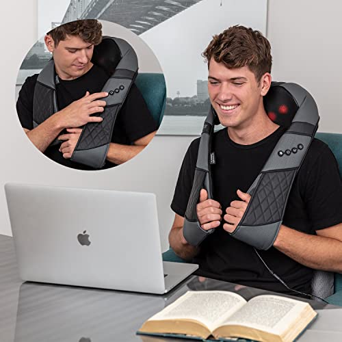 RESTECK Massagers for Neck and Back with Heat - Deep Tissue 3D Kne...