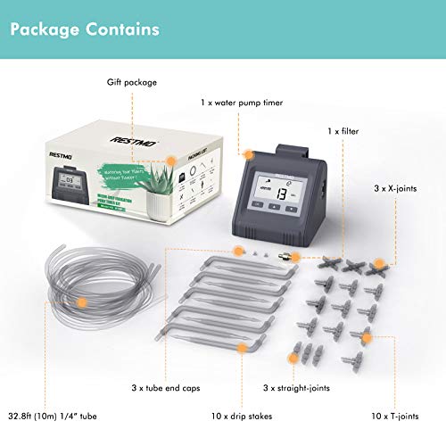 Automatic Watering System for Potted Plants, Micro DIY Self Drip I...