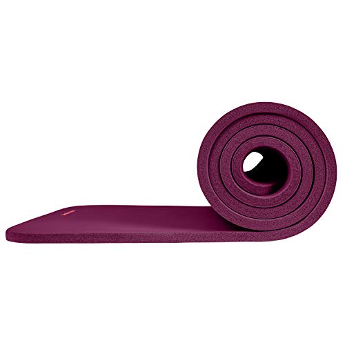 Retrospec Solana Yoga Mat 1/2 Thick w/Nylon Strap for Men & Women...