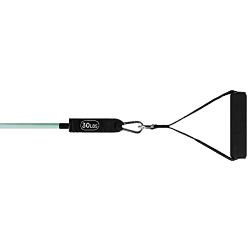 Retrospec Train Resistance Bands Set 5pc Workout Bands w/ Handle...