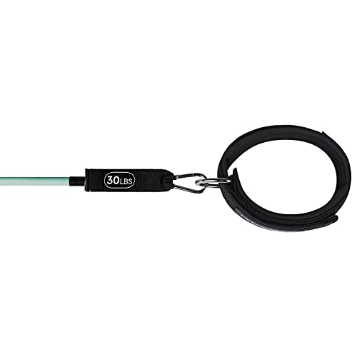 Retrospec Train Resistance Bands Set 5pc Workout Bands w/ Handle...