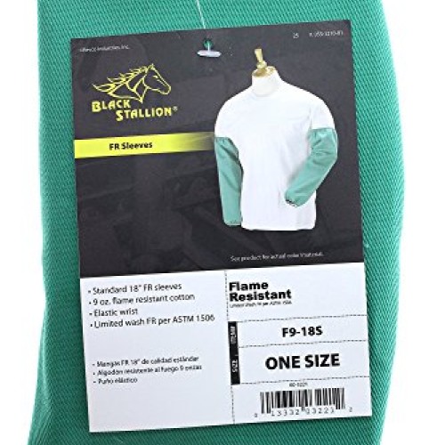 Revco F9-18S 18 Flame Resistant Cotton Sleeves with Elastic