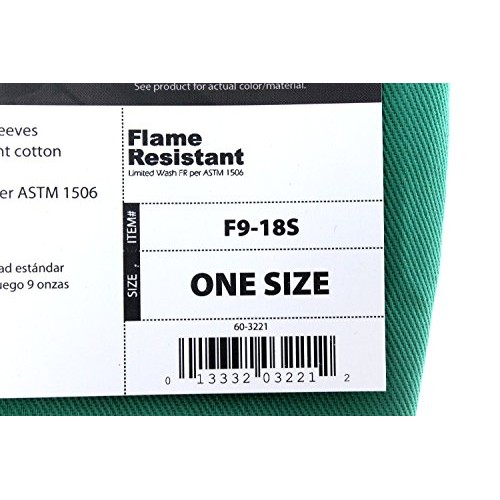 Revco F9-18S 18 Flame Resistant Cotton Sleeves with Elastic