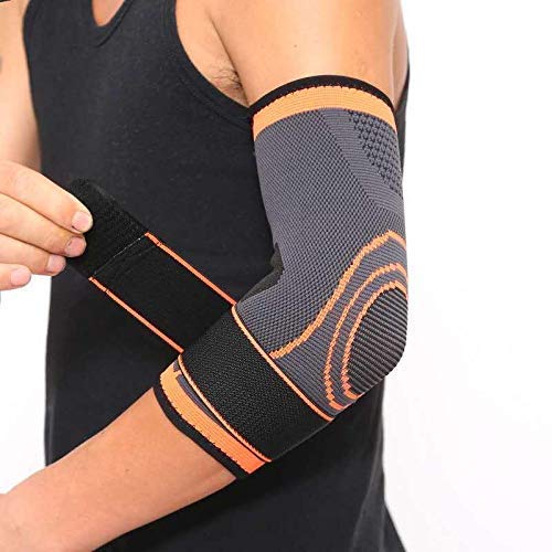 Arm Compression Sleeve, Elbow Strap, Elbow Tendonitis Brace, Compr...