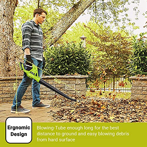 REYLEO 20V Cordless Leaf Blower, 125 MPH Electric Leaf Blower, 2.0...