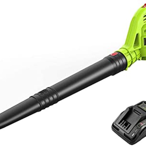 REYLEO 20V Cordless Leaf Blower, 125 MPH Electric Leaf Blower, 2.0...
