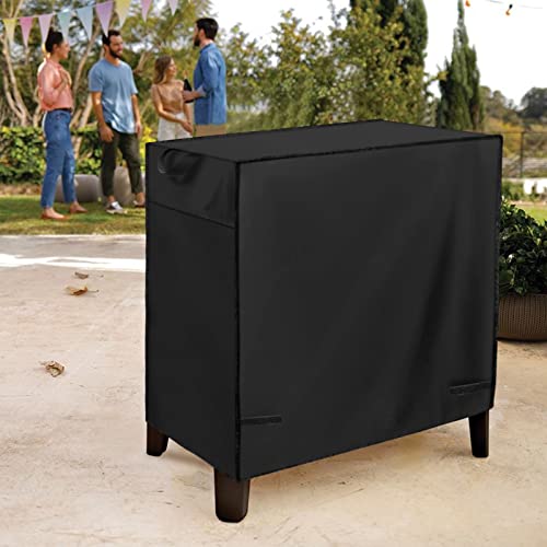 Patio Cooler Cart Cover, Fits for Most 80 Quart Rolling Cooler Car...