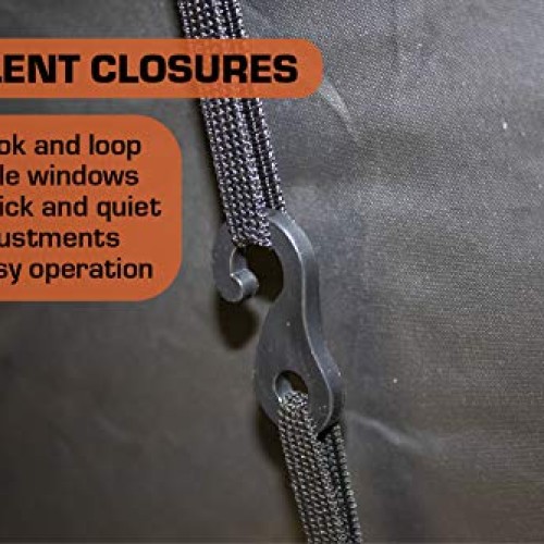 RHINO Blinds R150-RTE 3 Person Hunting Ground Blind, Realtree Edge