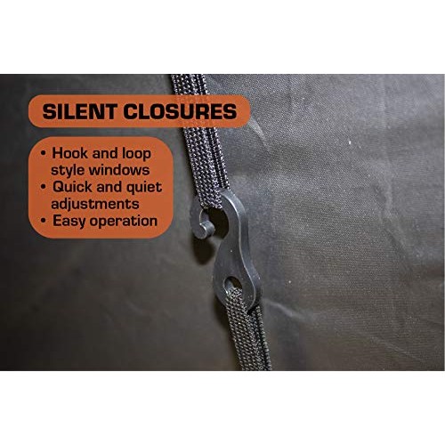 RHINO Blinds R150-RTE 3 Person Hunting Ground Blind, Realtree Edge