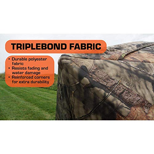 Rhino Blinds R50-RTE Realtree Edge Easy Assembly Water Repellent A...