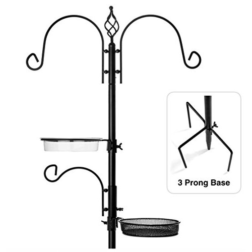 Rhino Tuff Products Bird Feeder Stand: Deluxe Platform feeding sta...