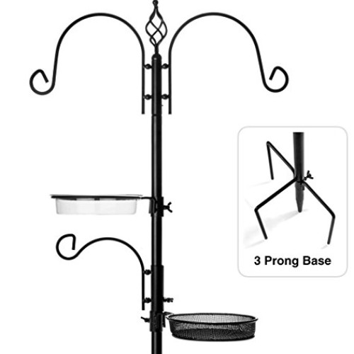 Rhino Tuff Products Bird Feeder Stand: Deluxe Platform feeding sta...