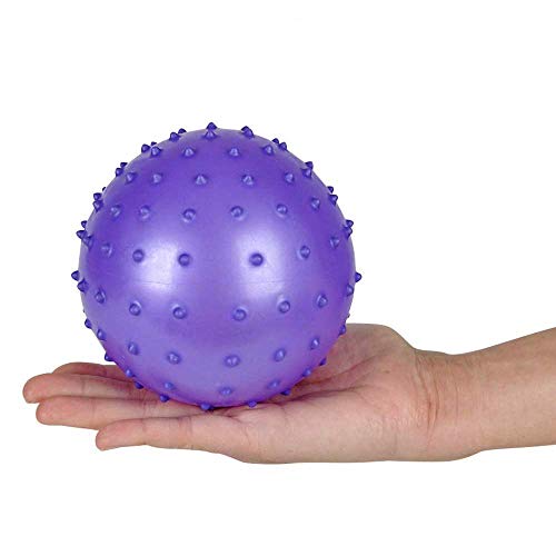 Rhode Island Novelty 7 Inch Knobby Balls Assorted Colors 12 Pack