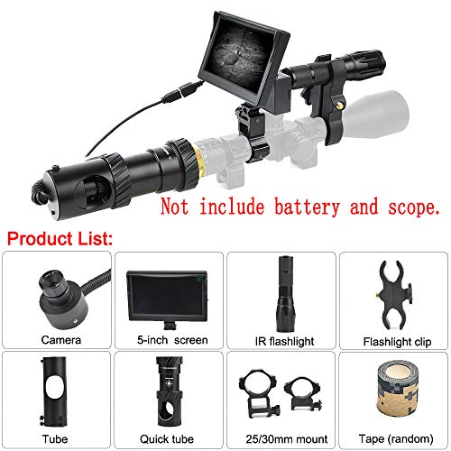 RHYTHMARTS Upgrade Digital Night Vision Monoculars for Riflescop...