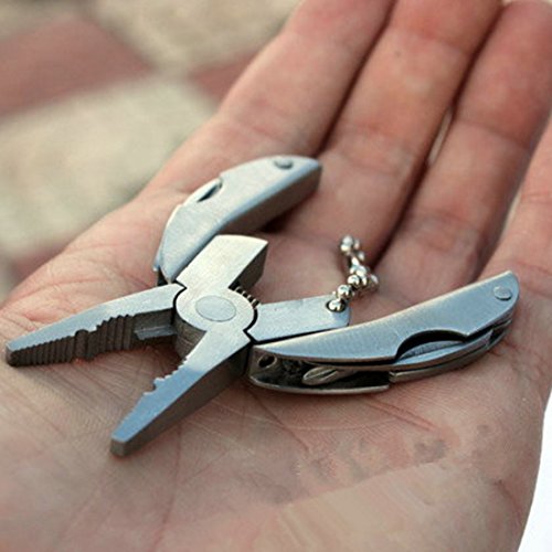 Polished 6-in-1 Stainless Steel Multifunctional Pliers Multi Tools...