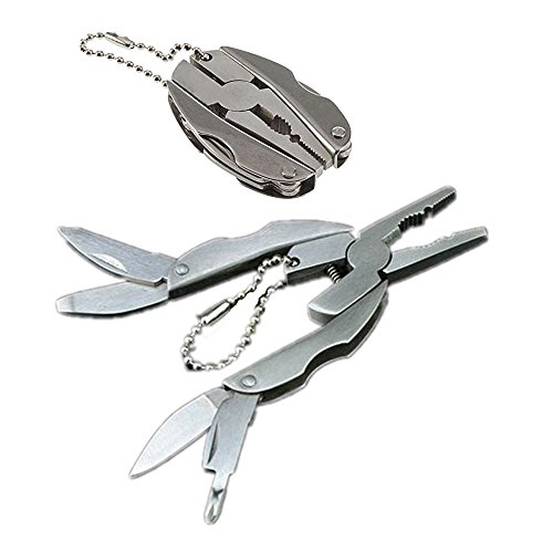 Polished 6-in-1 Stainless Steel Multifunctional Pliers Multi Tools...