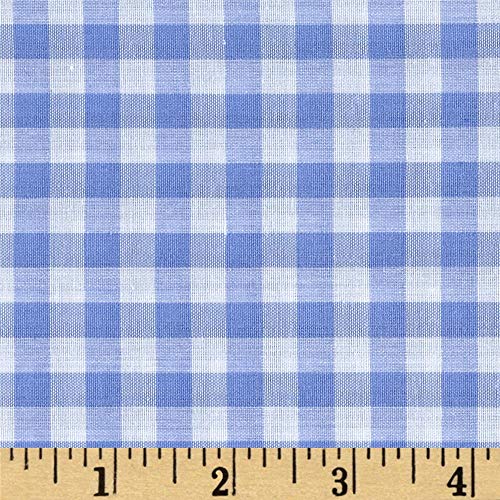 Richland Textiles Richcheck 60in Gingham Check 1/4in Blue Fabric B...