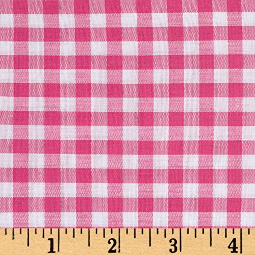 Richland Textiles Richcheck 60in Gingham Check 1/4in Fuchsia Fabri...